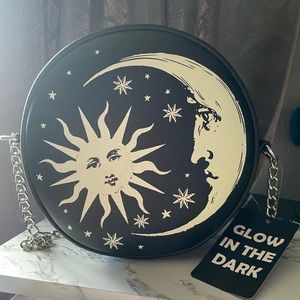 Celestial glow in the dark crossbody.